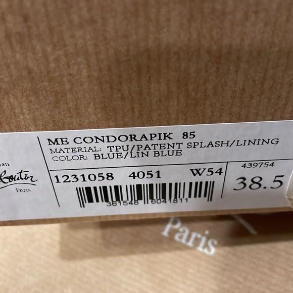 Christian Louboutin heels NWT $945 - Picture 7 of 7